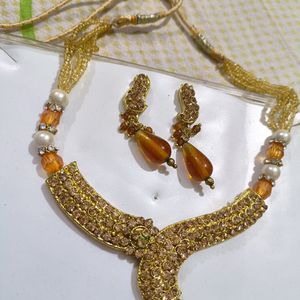 Golden Necklace Set