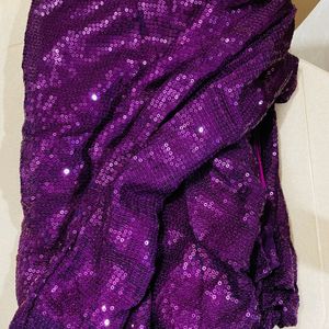 Glamorous Violet Dream: Sparkle in Style