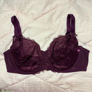 New Never Used Enamor Bra-Purple