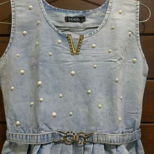 Midi Denim Dress