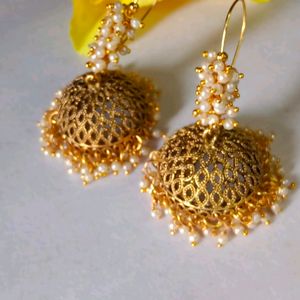 Loop Jhumka Earrings