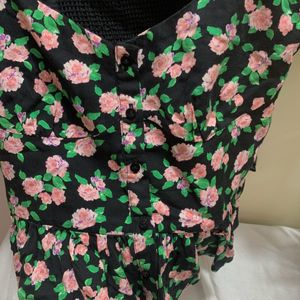 ZARA Floral Top.