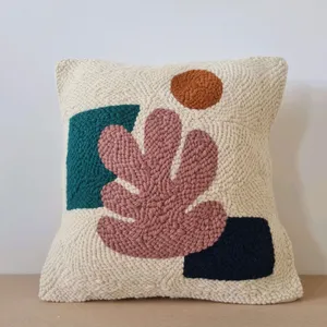 Hand Made Punch Needle Cushion