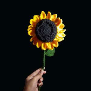 Handmade crochet Sunflower