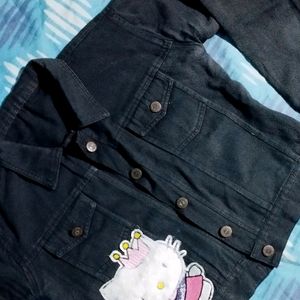 Denim Crop Jacket