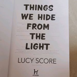 Things We Hide From The Light