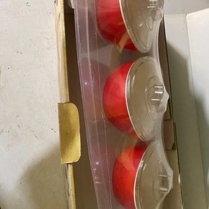 3 Bowl And Plate Snack Set