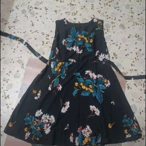 Flower Printed Women Dress