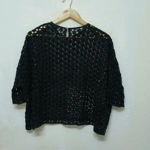 Trendy New Black Top For Women