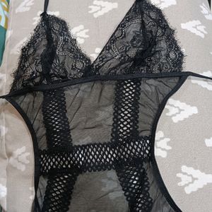 Sexy Erotic Lace Style Net Nighty