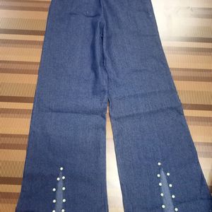 (H-63) 26 Size Slim Straight Fit Denim Jean's