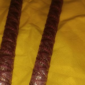 Beautiful Maroon dandya For Navratri