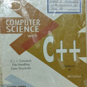 Computer Science Class 12 Textbook