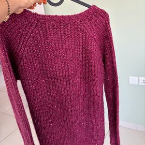 Price Drop! Maroon Sweater