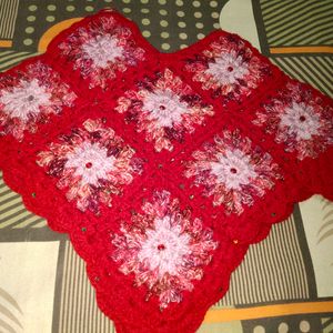 Kids Winter Handmade Poncho Wool