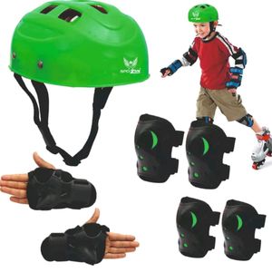 Green Colour Guards Kit For Skating Or Bicycle