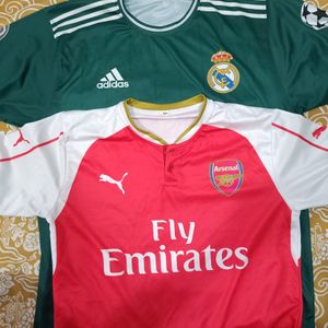 Ozil Arsenal & Real Madrid Jersey Combo Offer