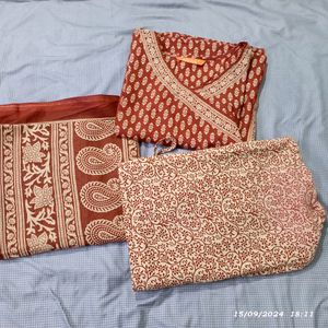 Cotton kurta Set