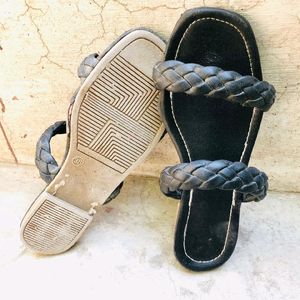 braid flip flop