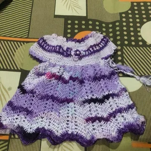 Handmade Crochet Dress Girls