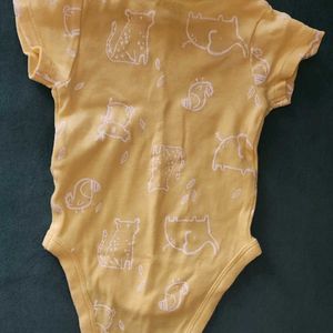 Unisex Yellow Safari Onesie