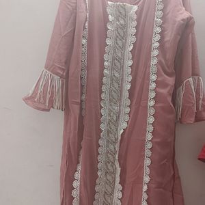 Women Fancy Kurti And Dupatta 3 Pcs Set