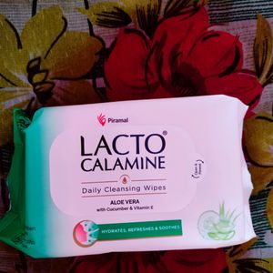 EF Tiv Lacto Calamine Daily Cleansing Wipes Aloe V