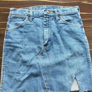 Denim Mini Skirt