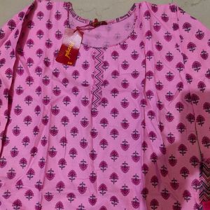 Cotton kurti Set