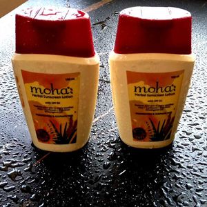 Moha Brand Sunscreen Pack Of Two