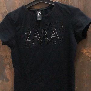 Black Zara Top