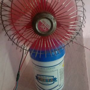 Table Fan Working On Battery