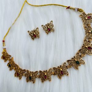 Antique necklace Set(New,Not Used)