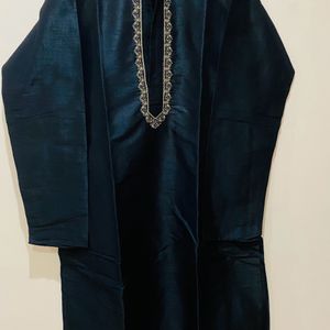 Men’s Black Kurta Set