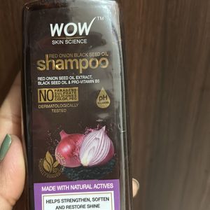 Wow Skin Science Red Onion Black Seed Oil Shampoo