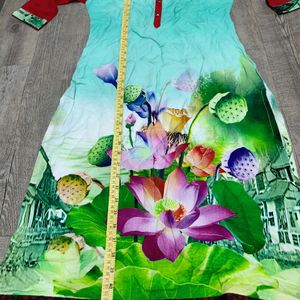 Floral Digital Print Kurti