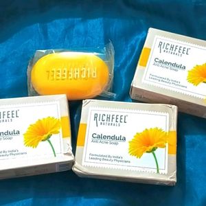 Rich Feel Calendula Soap For Acne