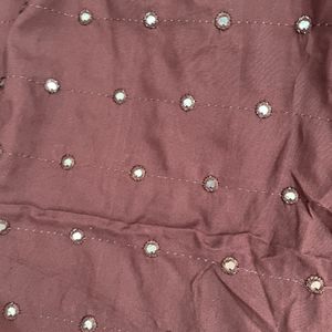 @150 Rs Brown Unstiched Shirt Fabric