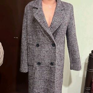 Checkered Long Coat