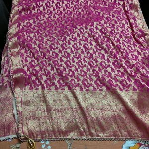 Pink Colour Dupatta