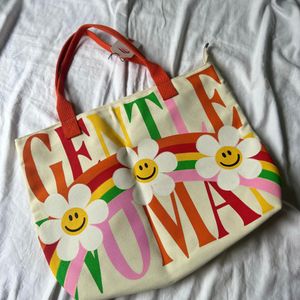 Gentle Woman Large Tote Bag