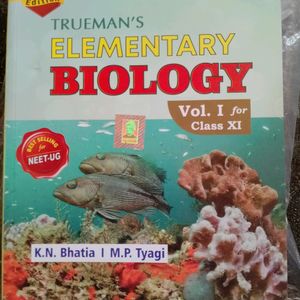 Trueman's Elementary Biology Vol. I forgot Class12