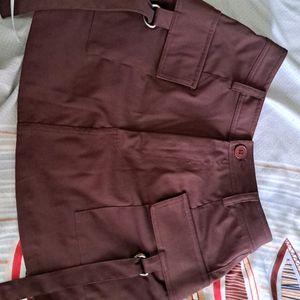 Littlebox Brown Y2k Skirt