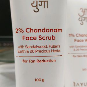 Ayuga Chandanam Face Wash & Scrub