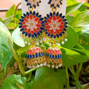 Double Shade Jhumka