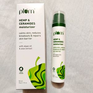 Plum Hemp & Ceramides Moisturizer (Seal Packed)