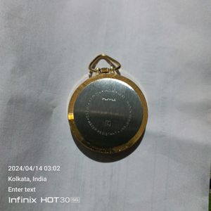 hmt Hand Winding Mechanical Pocket Watch