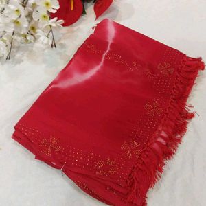 party wear chiffon saree