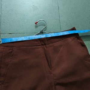 Brown Formal Pants