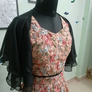 Corset Type Top With Skirt